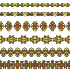 Fototapeta premium Ornamental seamless pattern