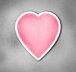 Valentine's day greeting card template