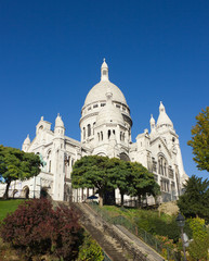 Fototapeta na wymiar Sacre-Coeur, Paryż, Francja