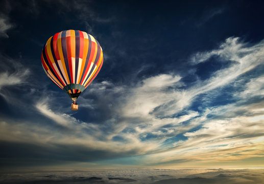 balloon, aerostat, mongolfiera
