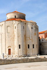 Fototapeta na wymiar Kościół św Donat Zadar