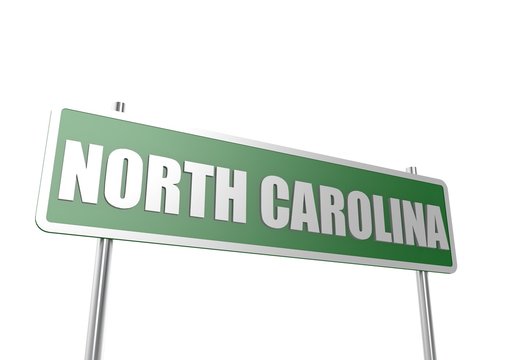 North Carolina sign board