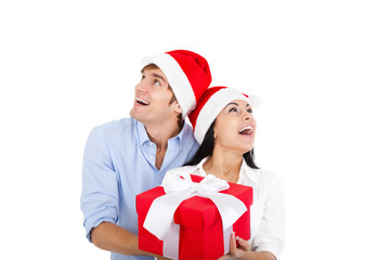 Christmas couple