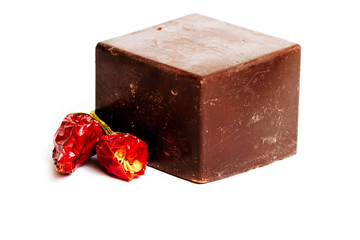 Blocco di cioccolato Fondente