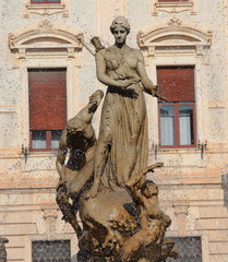 Siracusa, laf ontana di Artemide