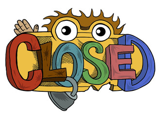 plate closed
