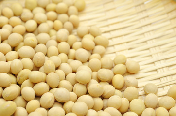 大豆　ざる　