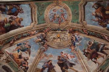 Cappella, affreschi, Siracusa