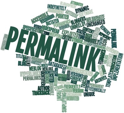 Word cloud for Permalink