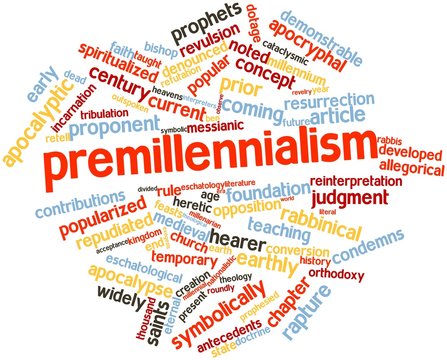 Word cloud for Premillennialism