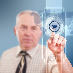 Shopping cart button