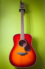 Obraz na płótnie Canvas Acoustic Guitar