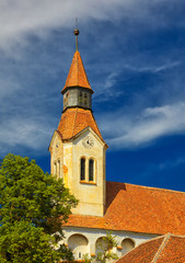 Fototapeta premium Bunesti Fortified Church Belfry