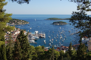 Hvar - Panorama dalla fortezza spagnola