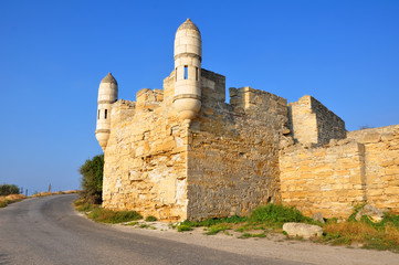 Turkish Yeni-Kale fortress in Crimea, Ukraine