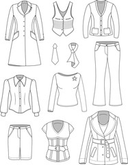 Top manager woman clothes collection