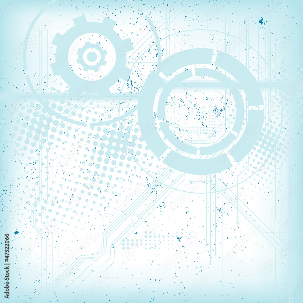 Aufkleber abstract modern technical background. vector file.