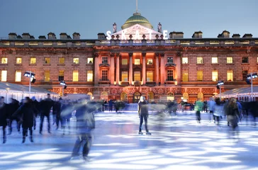 Foto op Plexiglas London Somerset House Ice Rink © Sampajano-Anizza