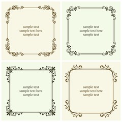 Decorative text frames