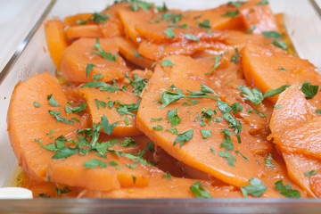 sweet and sour pumpkin
