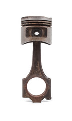 The piston with a rod