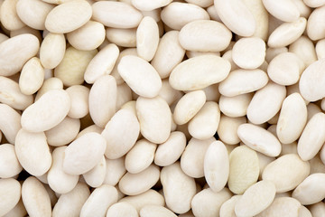 White beans background