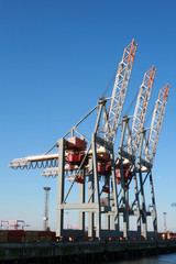 Containerterminal Hafen Hamburg