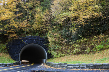 Tunnel in Smoky Mountains National Park