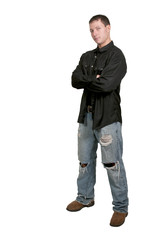 Naklejka premium Young Man