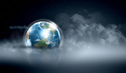 World christmas ball