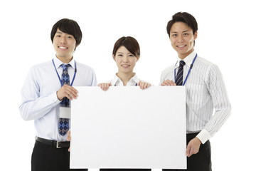 ビジネスイメージ・男女3人