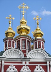 Moscow Novodevichy convent's Church of Transfiguration