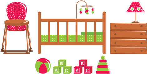 Children's furniture and toys