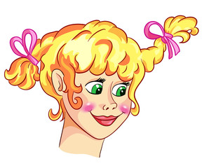 portrait of girl