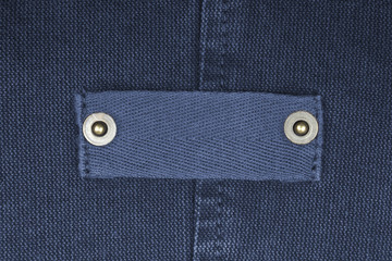 Blank jeans label