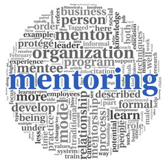 Mentoring concept in tag cloud - 47338218