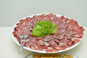 Piatto di salumi