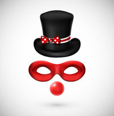Accessories a clown