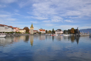 Lindau Hafen am Bodensee