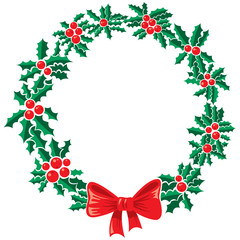 holly wreath