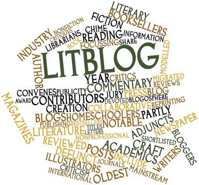 Word cloud for Litblog