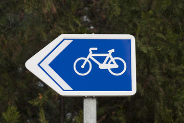Bike lane signal
