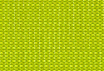 close up green background of criss cross fabric texture detail