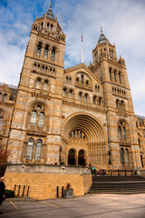 The Natural history museum, london, UK.