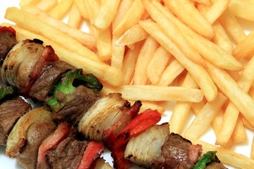 Brochettes / Frites