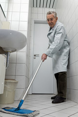 Cleaning Grandpa