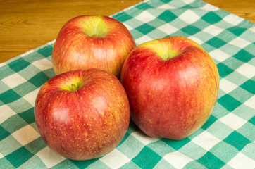 Group of Sekai Ichi apples