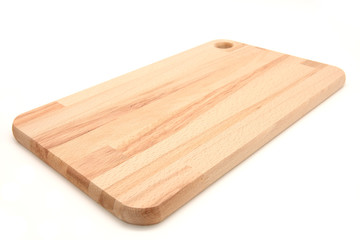 cutting board isolated on white background