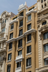 Fototapeta na wymiar Street View Madryt