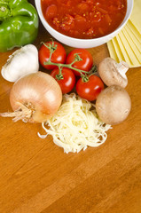 Lasagna Ingredients